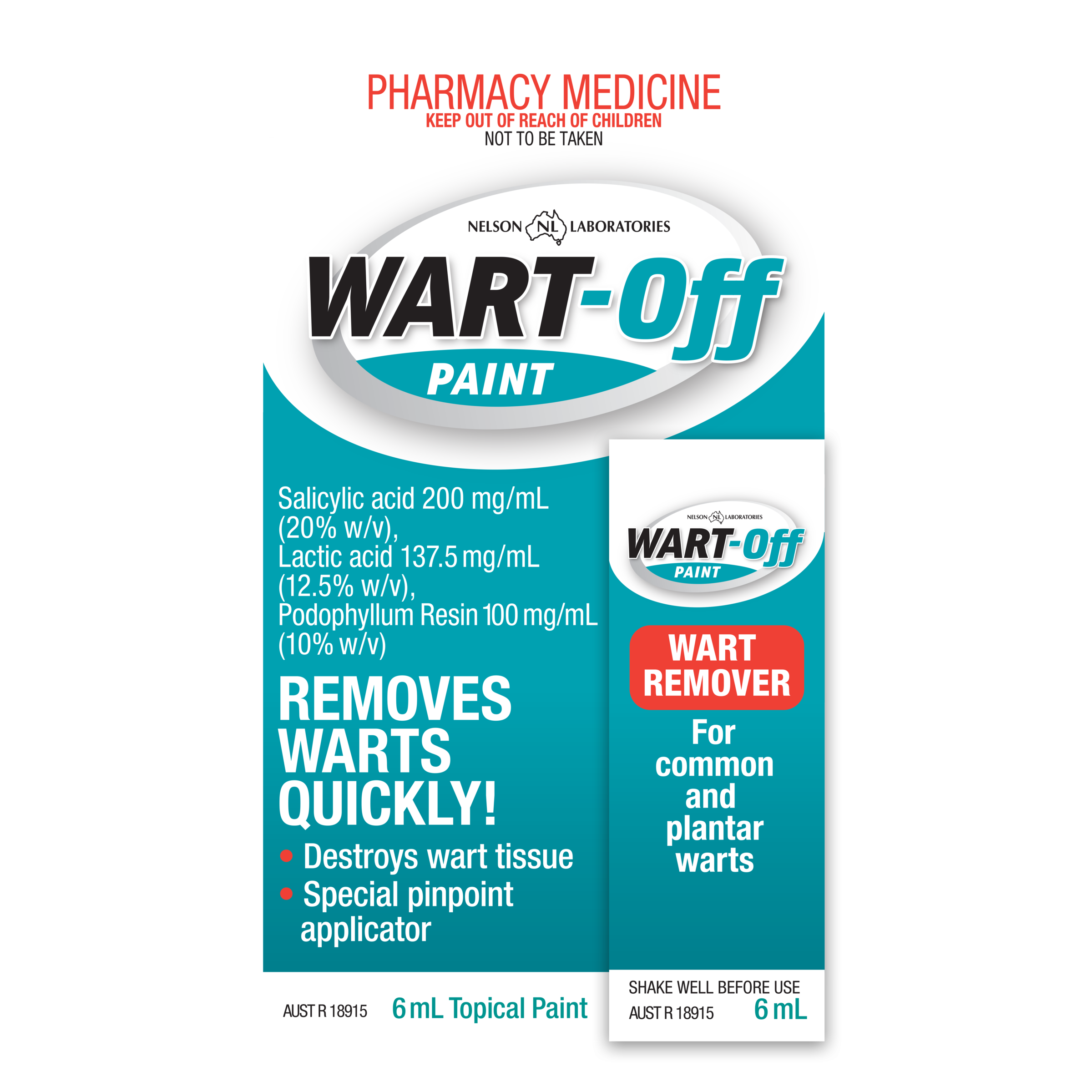 Wart Off Paint 6mL
